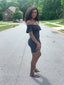 Cassie Off-Shoulder Dress | Black
