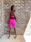 Belle Biker Shorts Set