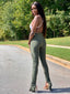 Stay Stacked Pants | Olive - FINAL SALE