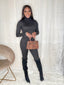 Turtleneck Leggings Set