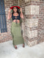 Stallion Fringed Skirt