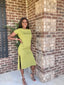 Side Slit Comfy Dress