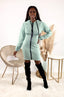 Cozy Sweater Dress | Sage - FINAL SALE