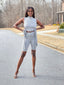 On My Side Biker Shorts Set - FINAL SALE
