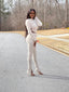 Make It A Date Pants Set | Oatmeal
