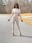 Make It A Date Pants Set | Oatmeal