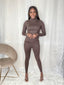 Turtleneck Leggings Set