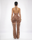 Mocha Fringe Jumpsuit