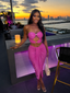 Havana Nights Skirt Set | Pink