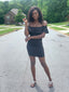 Cassie Off-Shoulder Dress | Black