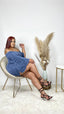 She's A Dreamer Mini Dress | Blue - FINAL SALE