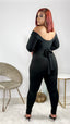 Back Tie Jumpsuit | Black