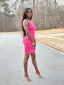 Pink Midi dress
