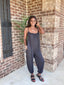 Sleeveless Jogger Jumpsuit