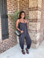 Sleeveless Jogger Jumpsuit